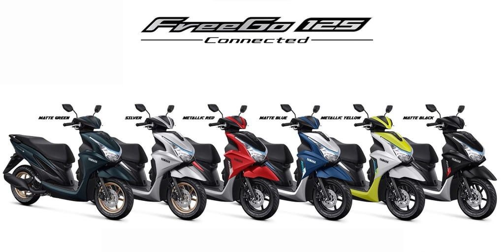Màu sắc xe Yamaha Freego